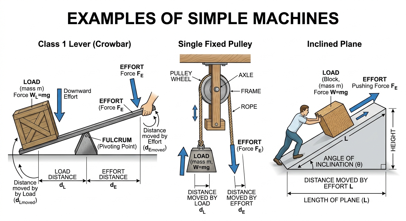 EXAMPLES OF SIMPLE MACHINES