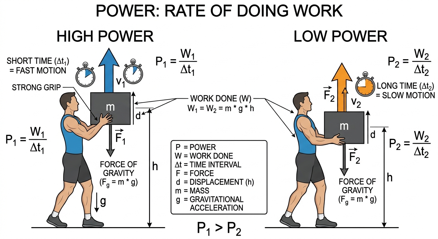 POWER: RATE OF DOING WORK
