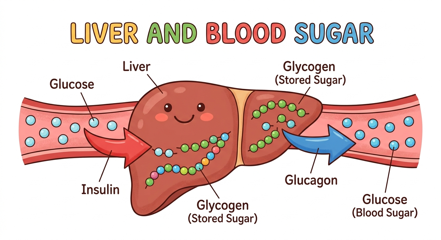 LIVER AND BLOOD SUGAR