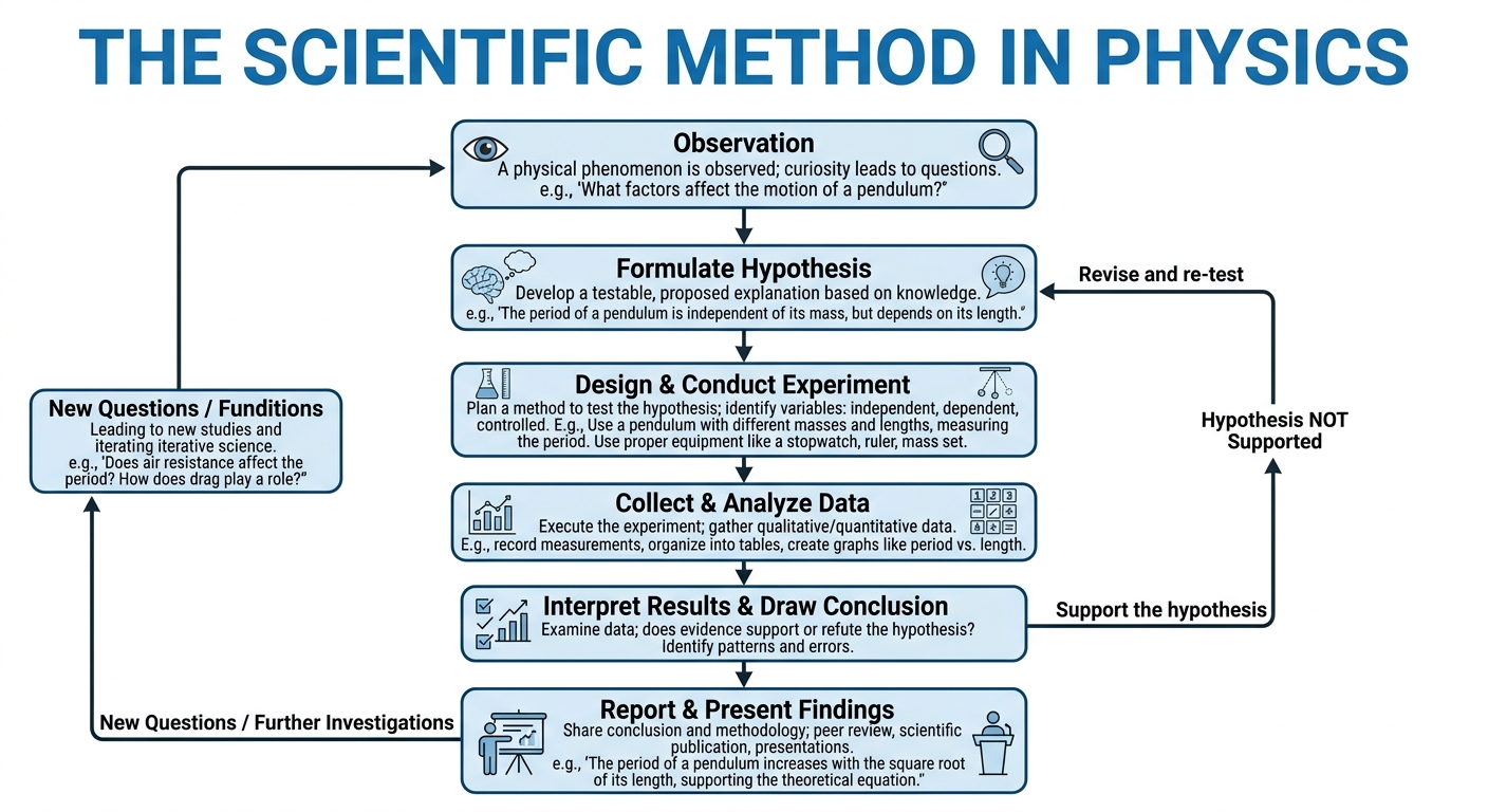 THE SCIENTIFIC METHOD IN PHYSICS