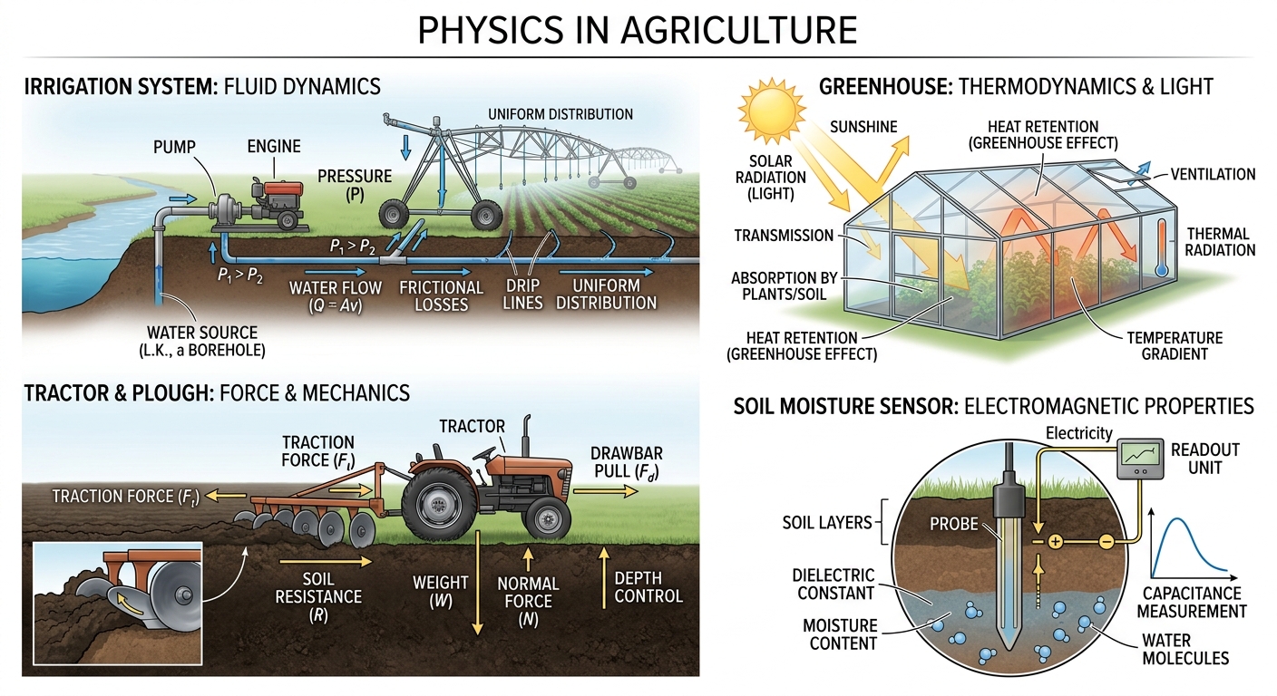 PHYSICS IN AGRICULTURE